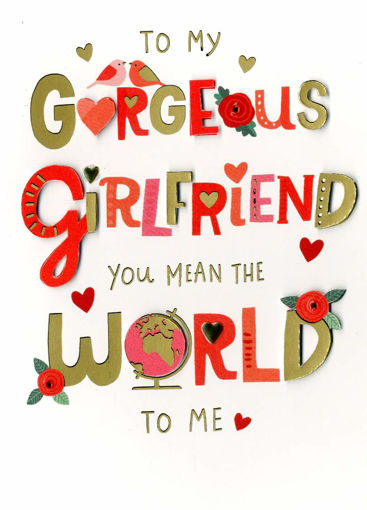 Picture of GORGEOUS GIRLFRIEND VALENTINES DAY CARD